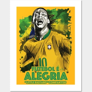 Futebol é Alegria Posters and Art